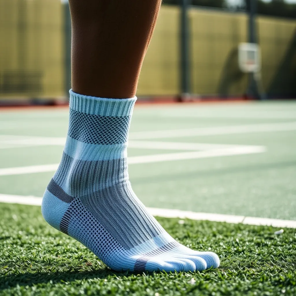 Chaussettes sport tennis running en gros — fournisseur magasins sport bouclette plantaire